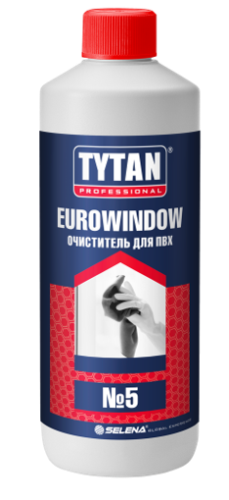 ОчистительTYTAN Professional EUROWINDOW для ПВХ №5 950мл 
