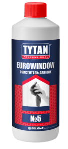 ОчистительTYTAN Professional EUROWINDOW для ПВХ №5 950мл 