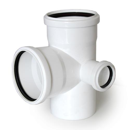 Крестовина ELITE двуплоскостная правая МК МПП 110/110/50х87°, короб,белый, РТП