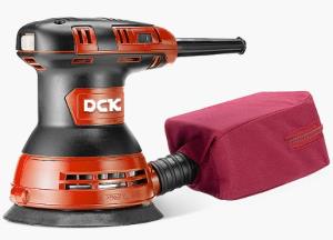 Машина шлифовальная эксцентриковая DCK KSA125, 300Вт, 125мм. регул. об. 4000-12000, амл 3,5мм