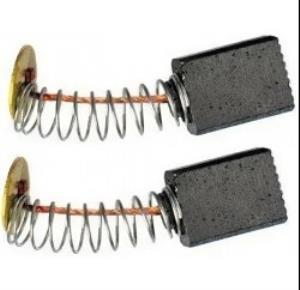 Щетка графитовая АЕЗ 6х9х12 пружина, пятак-зацеп, отстрел 1 (МАКИТА СВ-419А)