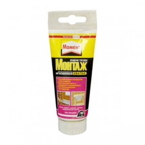 Клей Момент Монтаж Мгновенная Хватка, 125г