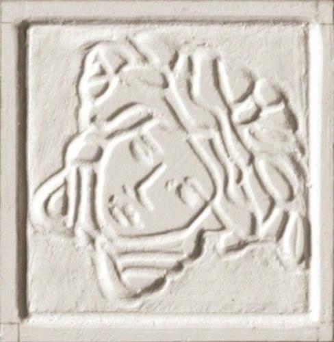 Плитка керам 9.8*9.8 TOZ. MEDUSA WHITE-BLACK