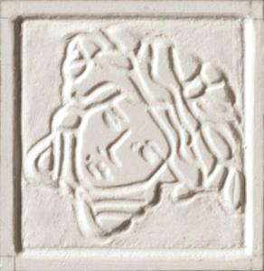 Плитка керам 9.8*9.8 TOZ. MEDUSA WHITE-BLACK