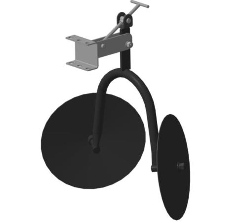 Окучник FORZA дисковый нерегулируемый со сцепкой