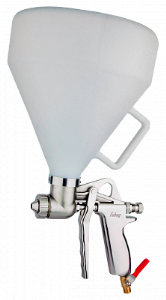 Пистолет текстурный FUBAG DECOR G5000, 149л/м, 3.5бар, верхний бачок, 4.5л, сопла 4,6,8мм