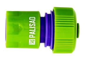 Соединитель PALISAD, быстросъёмный, аквастоп, пластик, 3/4"