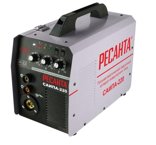 Полуавтомат сварочный Ресанта САИПА-220+Маска Хамелеон FUBAG ULTIMA 9-13 В ПОДАРОК!