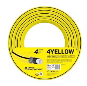 Шланг Cellfast 4YELLOW поливочный, армир, четырехслойный, 3/4" 50 м