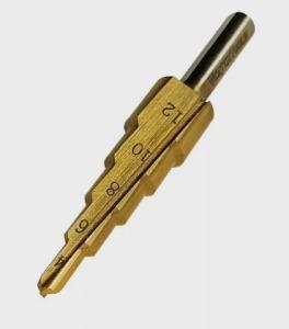 Сверло ступенчатое VERTEX по металлу 4-12 мм