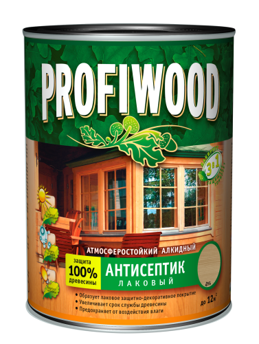 Лак-антисептик Profiwood алкидный орегон 2,4кг 
