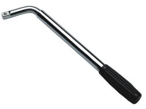 Ключ баллонный Г-образный 1/2" телескопический Кратон, 360-500мм