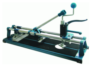 Плиткорез РемоКолор Professional, с резаком отверстий, 400мм