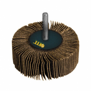 Круг лепестковый шлифовальный  FIT радиальный д/дрели 80 х 40 х 6 мм, Р 80