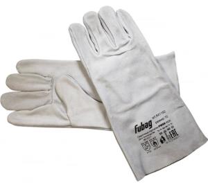 Краги сварщика спилковые FUBAG FWGN 10GR без подкладки, серые