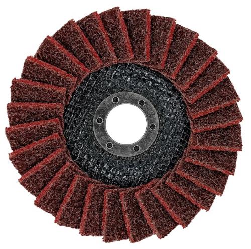 Круг полировальный лепестковый Vertex, 125мм, войлочный. medium (металл, нерж. сталь)