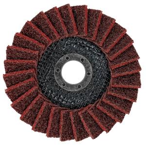 Круг полировальный лепестковый Vertex, 125мм, войлочный. medium (металл, нерж. сталь)