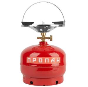 Плита газовая (Таганок) NOVOGAZ Дачник, с баллоном 7,2 л.