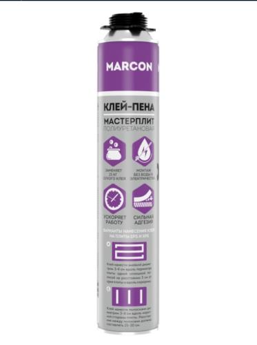 Пена-клей MARCON Мастерплит полиуретановая  (-10+35) 1000мл