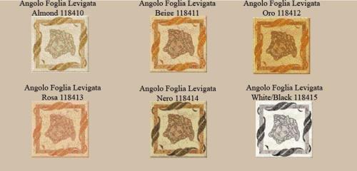 Плитка керам 9.8*9.8 ANG. FOGLIA BEIGE