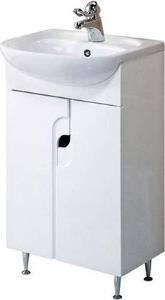 Тумба АКВАТОН Панда 50 + Рраковина Акватон-50 для тумб с переливом