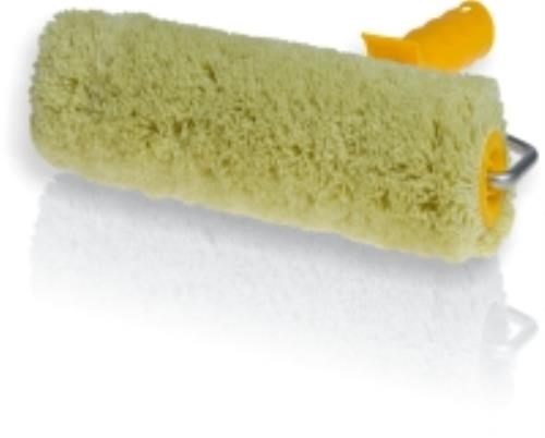 Валик АКОР Эксперт малярный, желтый ворс, 180х6мм