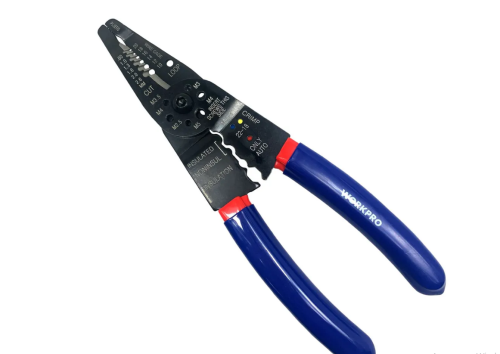 Инструмент WORKPRO для обжима проводов 200мм с длинными носами