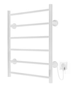Полотенцесушитель электрический I-TECH, JAZZ, 80 Вт, 53х68, белый глянцевый, таймер, прав., П6