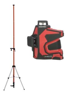 Комплект лазерный нивелир (уровень) CONDTROL Omniliner 3D+ штатив CONDTROL Pillar