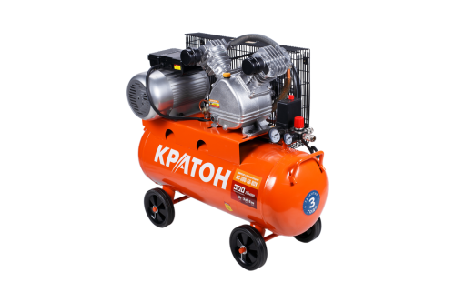 Компрессор с ременной передачей Кратон AC-300-50-BDV + Гайковерт Кратон AIW-02 В ПОДАРОК!!!