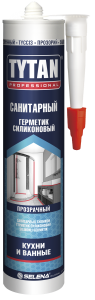 Герметик сил TYTAN Professional санитарный, бесцветный 280мл