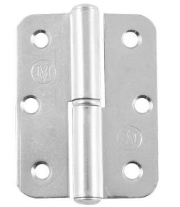 Петля накладная, 110мм, прав, цинк