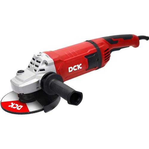 Машина шлифовальная угловая DCK KSM05-230S, 2800Вт, 230мм. пл.пуск, пылезащита, антивибр.