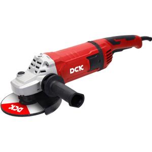 Машина шлифовальная угловая DCK KSM05-230S, 2800Вт, 230мм. пл.пуск, пылезащита, антивибр.