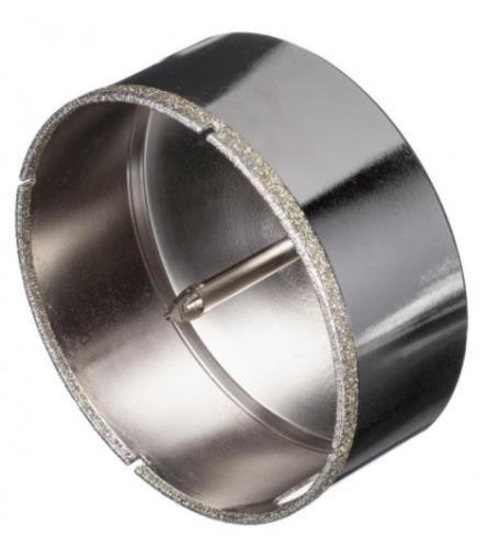 Коронка алмазная TRIO-DIAMOND 110 с центрирующим сверлом 110*35 mm  по керамике, стеклу,керамограниту