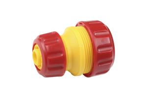 Муфта GRINDA, шланг-шланг, пластик, 1/2"-3/4" 