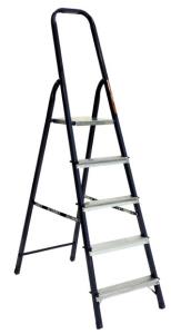 Стремянка стальная РемоКолор, 5 ступени