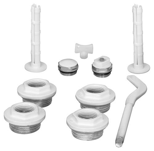 Комплект монтажный радиаторный I-TECH 3/4", с кронштейнами
