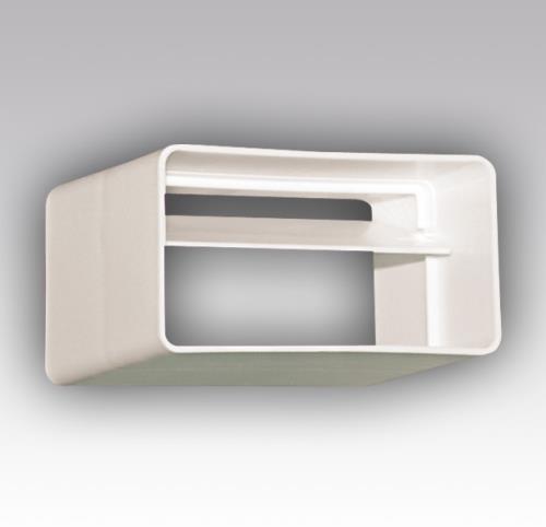 Соединитель с обратным клапаном пластик 60х120 ЭРА