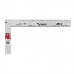 Угольник Matrix, 350 мм, алюминиевый, литой