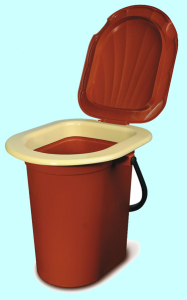 Ведро-туалет 18л Very