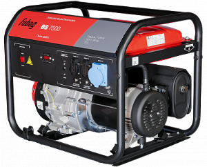 Генератор бензиновый FUBAG BS 7500, 7,5 кВт, 220В