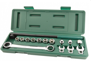 Набор торцевых головок  Sata 1/2" 15 предметов, S09705