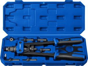 Заклепочник ЗУБР Профессионал для резьбовых заклепок, двуручный, заклепки М3-M10