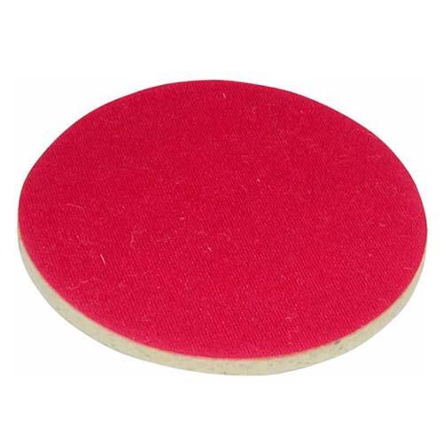 Круг полировальный фетровый FIT, 125мм, с липучкой, для финиш обраб