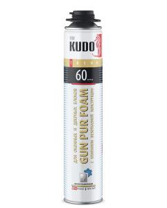 Пена монтажная KUDO TREND WINDOW 60 литров зимняя, 1000мл