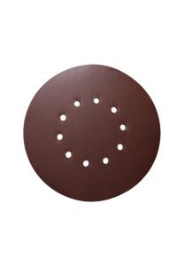 Круги шлифовальные на основе Velcro Кратон Ø225мм P240, 10 отверстий, набор 5шт