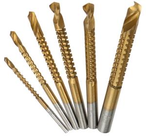 Набор сверл по металлу Vertex фрезеровальные 3, 4, 5, 6, 6.5, 8мм (6 предм)