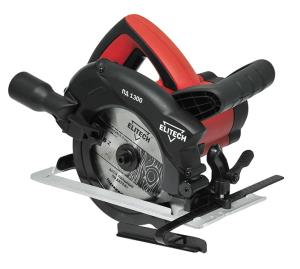 Пила дисковая ELITECH ПД 1300 1300Вт,4500об\м,диск-ф160х20мм,рез-53мм,4кг,кор,упор