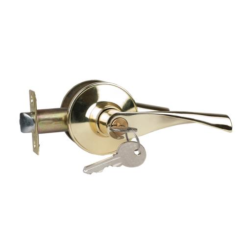 Ручка-защелка MARLOK 3В2-01, прямая, кл/фикс, золото